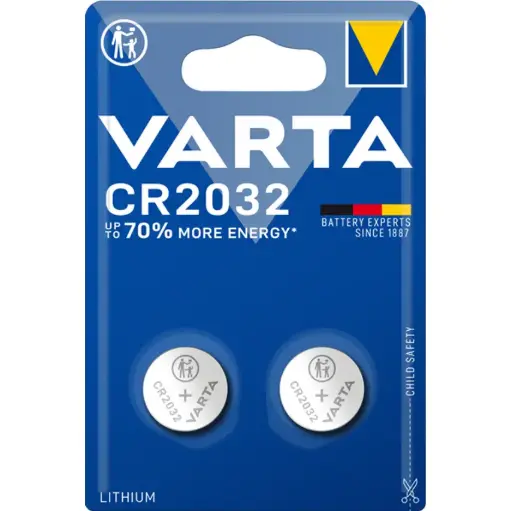 [4008496746460] Varta Battery Button lithium 3V 2 Pcs DL2032 CR2032