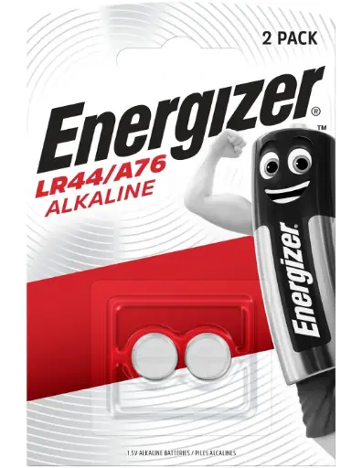 [7638900083071] Energizer Battery Specialist Button 2 Pcs LR44 A76