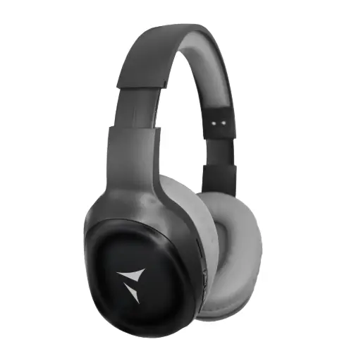 [8099990151696] Techmade Cuffie Senza Filo Black TM-ZEB04-BK