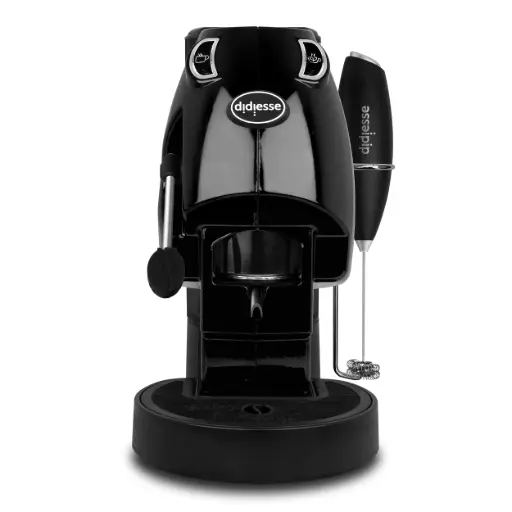 [8055519905171] Didiesse Macchina da Caffè Espresso a Cialde Baby Frog Coffee and Tea con Frullino Black
