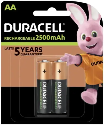 [5000394056978] Duracell Battery Rechargeable Stylus AA 2500 mAh 4 Pcs HR6 DX1500 