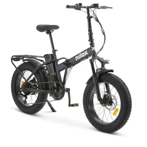 [8050162355311] Nilox Bici Elettrica Pieghevole X8 Pro 250W Blue NXEBX8PROBL