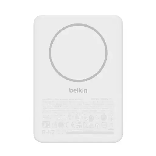 [745883932610] Belkin Power Bank 5000 mAh 7,5W MagSafe Slim BoostCharge White BPD010HQWH