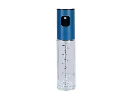 [8021735225942] Muitomas Glass Cruet Spray 100ml Blue OILSPRAY100MLBL