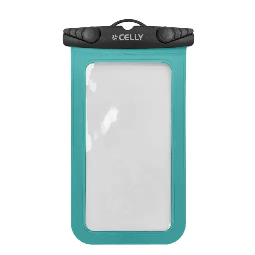 [8021735229001] Celly Transparent Waterproof Case To 7'' Torque SPLASHBAG26TU