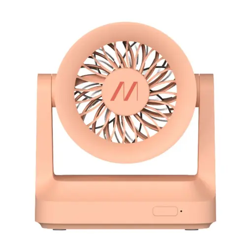 [8021735228370] Muitomas Ventilatore Portatile Mini Da Scrivania Con Ricarica USB-C Peach Fuzz DESKFANPF