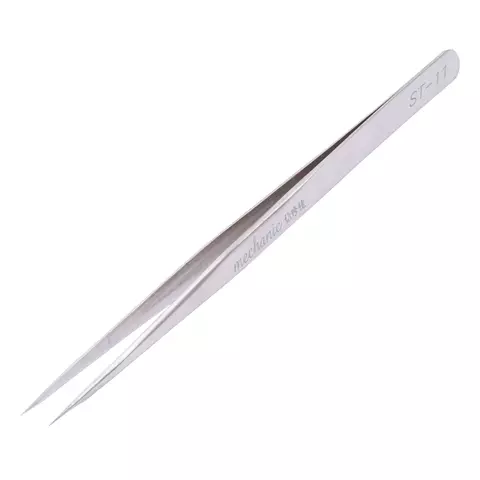 [19716] Mechanic Straight Tipped Tweezers ST-11
