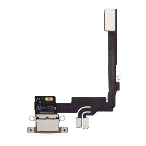 [19747] Apple Flat Connettore Di Ricarica iPhone 16 Pro Titanium Sand Rigenerato