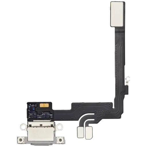 [19748] Apple Flat Connettore Di Ricarica iPhone 16 Pro Titanium White Rigenerato