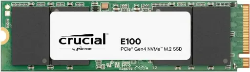 [0649528946133] Crucial SSD 480GB M.2 NVMe PCle 4.0 E100 CT480E100SSD8