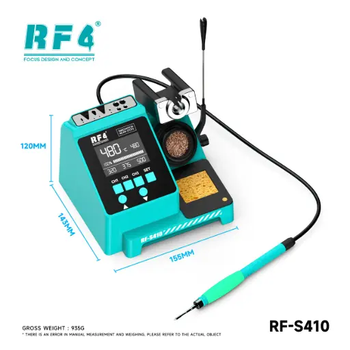 [6973331243252] RF4 Anti-static Intelligent Micro-soldering Station (S410)