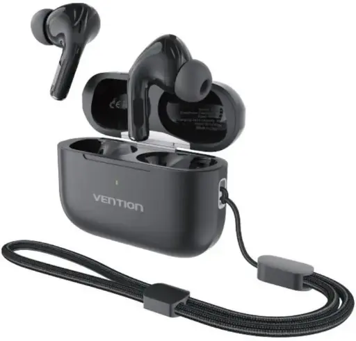[6922794793354] Vention Earphones Earbuds Echo Lite E11 Plus Black (NBVB0-Plus)