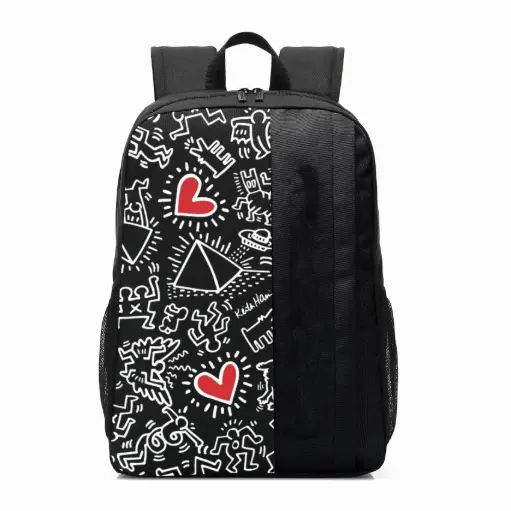 [8021735202134] Celly KEITH HARING PC Backpack 15,6'' Black KHBACKPACK