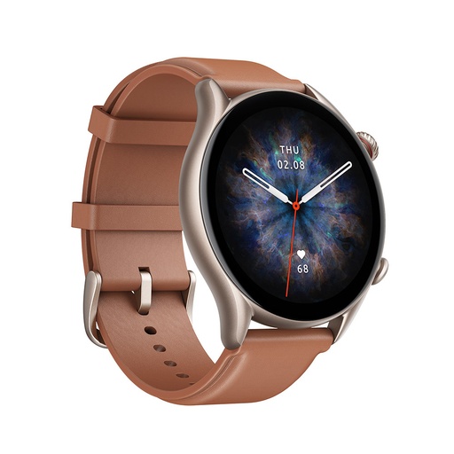 [6972596103639] Amazfit GTR 3 Pro Brown Leather W2040OV3N