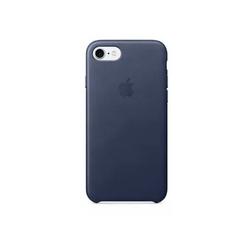[190198001955] Apple Case iPhone 7 Leather Midnight Blue MMY32ZM-A