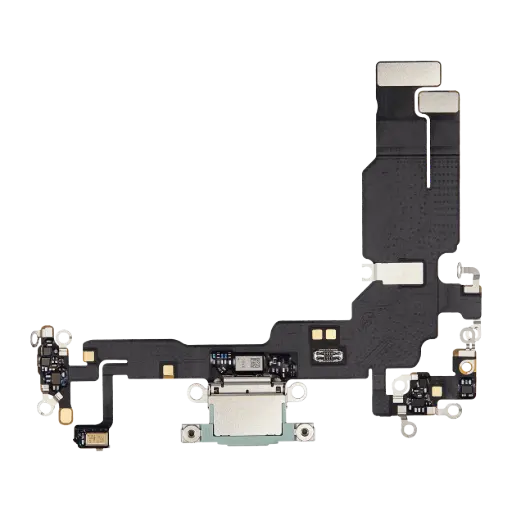 [18308] Apple Flat Connettore Di Ricarica iPhone 15 Green Rigenerato