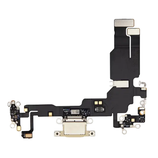 [18306] Apple Flat Connettore Di Ricarica iPhone 15 Yellow Rigenerato