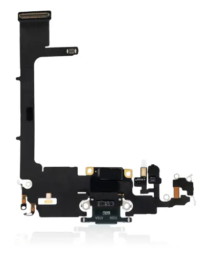 [18216] Apple Flat Connettore di Ricarica iPhone 11 Pro Black Rigenerato