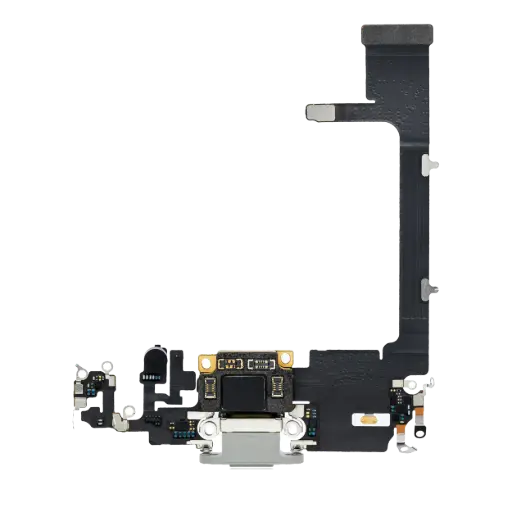 [18217] Apple Flat Connettore di Ricarica iPhone 11 Pro White Rigenerato