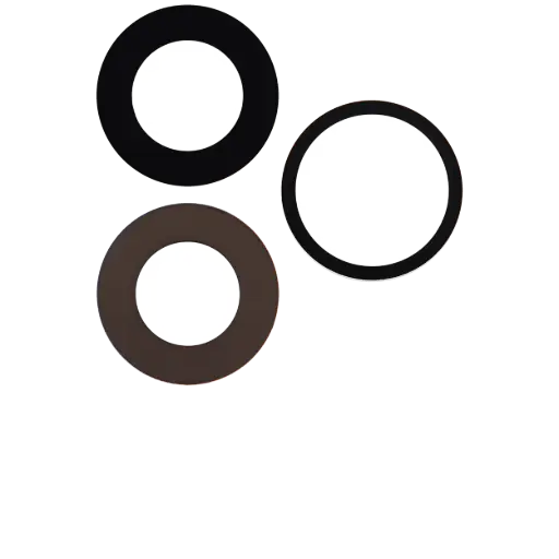 [18290] Apple Vetro Lente Fotocamera iPhone 15 Pro Max (3 Pz) Rigenerato