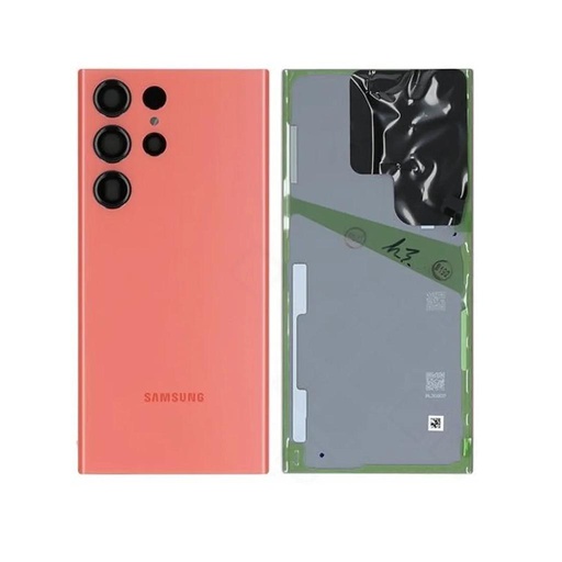 [16288] Samsung Back Cover S23 Ultra 5G SM-S918B Red GH82-30400F