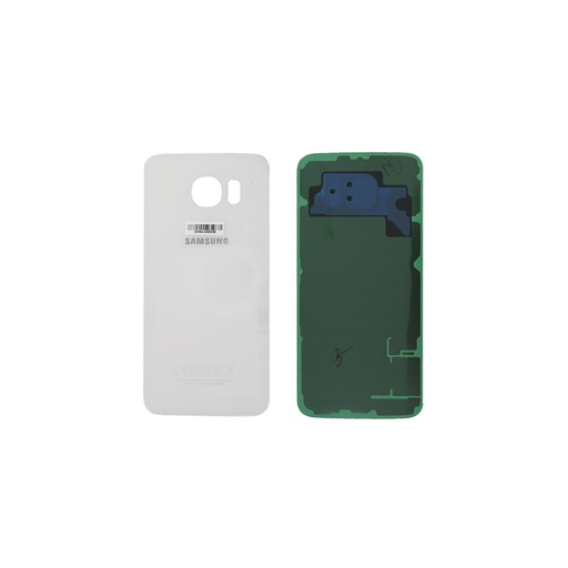 [2701] Samsung Back Cover S6 SM-G920F white GH82-09548B GH82-09825B
