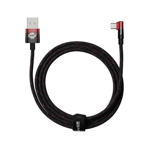 [6932172612436] Baseus Data Cable Type-C 100W 2mt MVP 2 Elbow-shaped black CAVP000520