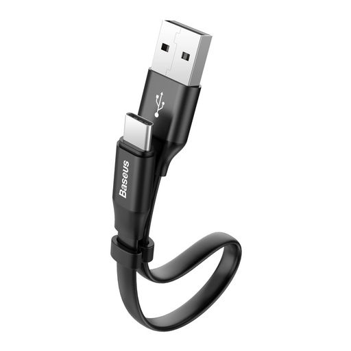 [6953156257375] Baseus Data Cable Type-C 2A 23cm black CATMBJ-01