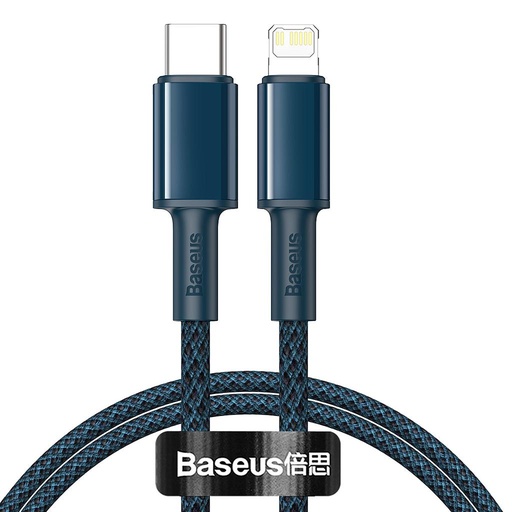 [6953156231931] Baseus Data Cable Type-C to Lightning 20W 1mt high density blue CATLGD-03