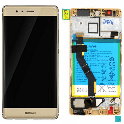 [0278] Huawei Display Lcd P9 Plus VIE-L09 gold with battery 02350SUQ 02350SUW
