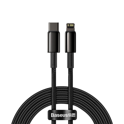 [6953156232044] Baseus Cavo Dati Type-C to Lightning 20W 2mt tungsten gold black CATLWJ-A01