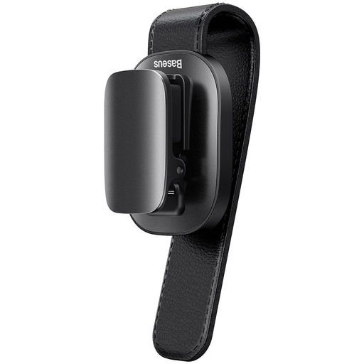 [6953156220119] Baseus Supporto per Occhiali Da Auto Platinum Black ACYJN-B01
