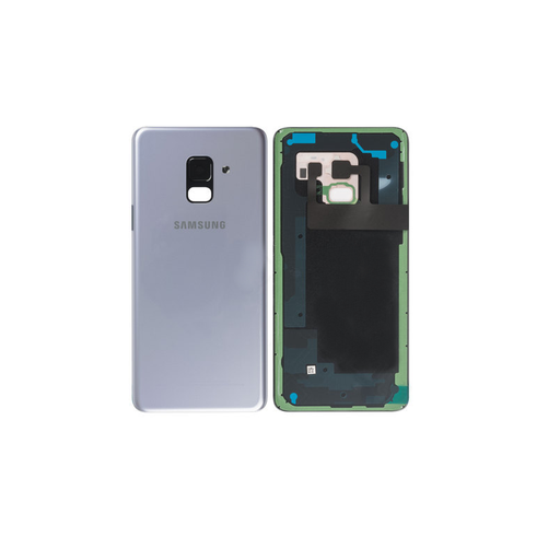 [3598] Samsung Back Cover A8 2018 SM-A530F gray GH82-15551B