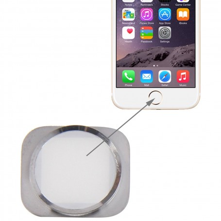 [6034] Tasto home per iPhone 6 silver