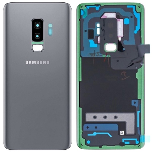[6118] Samsung Back Cover S9 Plus SM-G965F titanium grey GH82-15652C
