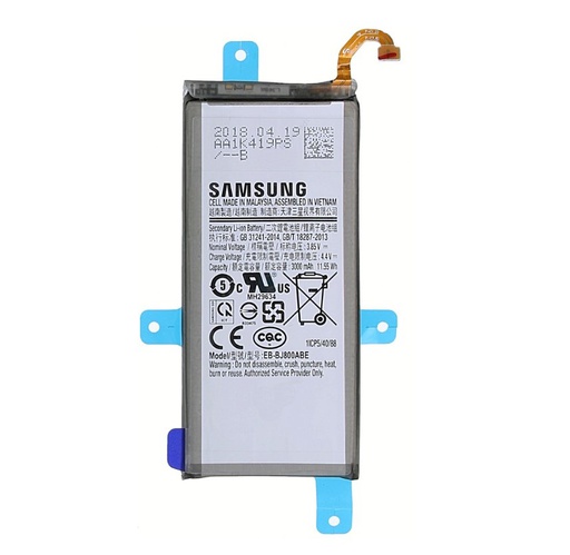 [6187] Samsung Batteria Service Pack J6 2018, A6 2018 EB-BJ800ABE GH82-16479A