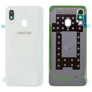 [6215] Samsung Back Cover A40 SM-A405F white GH82-19406B
