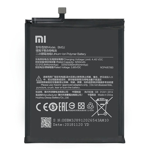 [6244] Xiaomi Battery service pack Mi 8 Lite BM3J 46BM3JA02018
