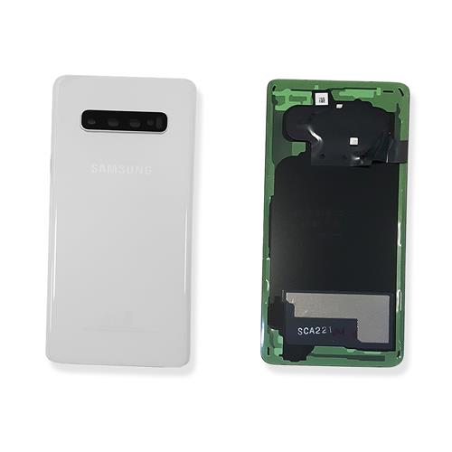 [6286] Samsung Back Cover S10 SM-G973F white GH82-18378F