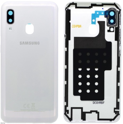 [6293] Samsung Back Cover A20e  SM-A202F white GH82-20125B