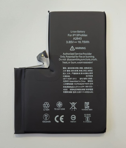 [16996] Apple Battery iPhone 13 Pro Max Compatible