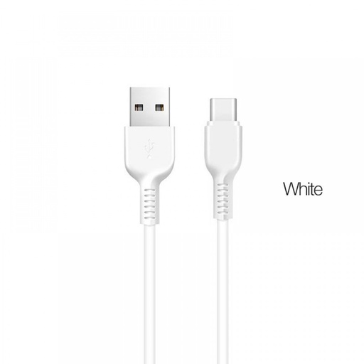 [6957531068976] Hoco data cable Type-C 2A 3mt white X20