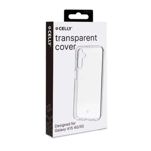 [8021735206774] Celly Case Samsung A15 4G A15 5G TPU Transparent GELSKIN1060
