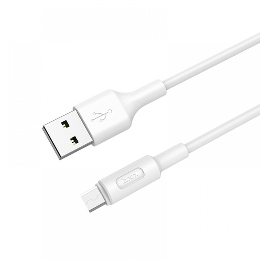 [6957531080114] Hoco data cable Lightning 2A 1mt white X25