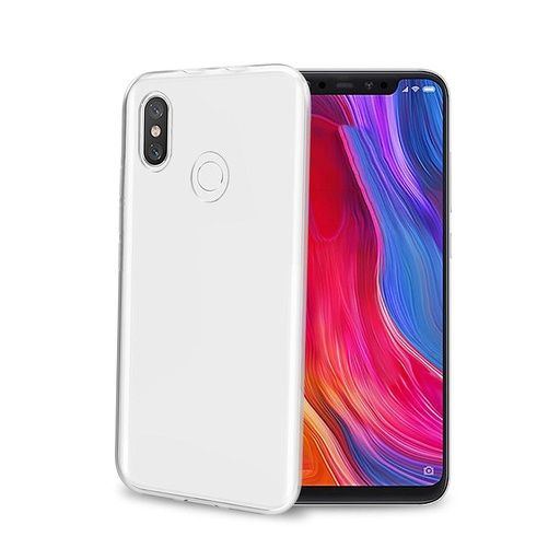 [8021735745952] Celly Custodia Xiaomi Mi 8 TPU Trasparente GELSKIN782