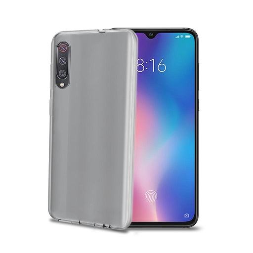 [8021735750840] Celly Custodia Xiaomi Mi 9 TPU Trasparente GELSKIN841