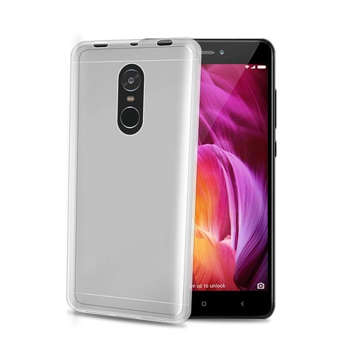 [8021735740438] Celly Custodia Xiaomi Redmi Note 4 TPU Trasparente GELSKIN716