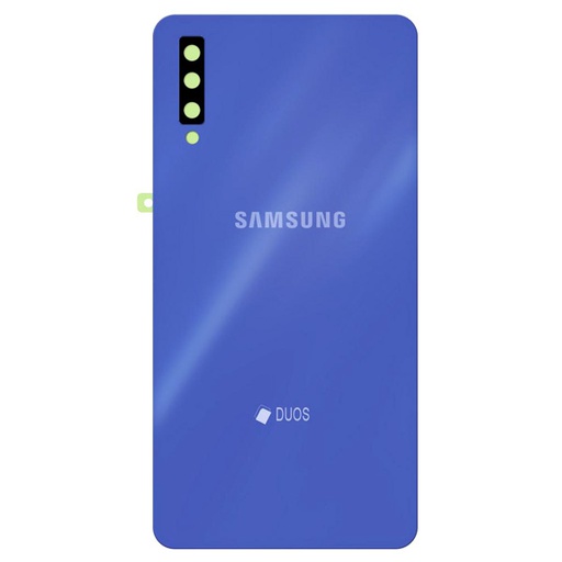 [7918] Samsung Back Cover A7 2018 SM-A750F blue GH82-17833D