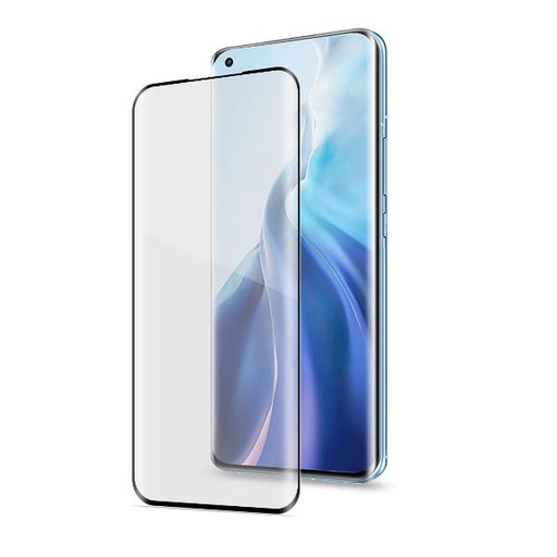 [8021735765004] Celly Tempered Glass For Xiaomi Mi 11 Mi 11 Pro 3D Glass 3DGLASS952BK