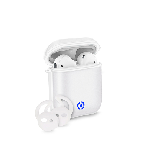 [8021735756590] Celly Custodia with Sports Handbands Glacier White AIRCASEGLACWH